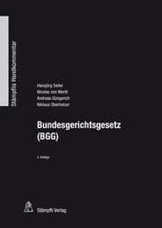 Cover von Bundesgerichtsgesetz (BGG)