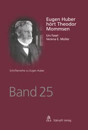 Cover von Eugen Huber hört Theodor Mommsen