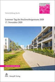 Cover von Luzerner Tag des Stockwerkeigentums 2020