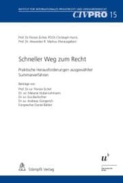 Cover von Schneller Weg zum Recht