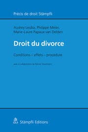 Cover von Droit du divorce