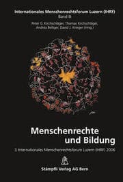 Cover von Menschenrechte und Bildung