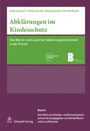 Cover von Abklärungen im Kindesschutz
