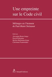 Cover von Une empreinte sur le Code civil