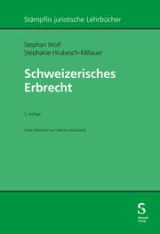 Cover von Schweizerisches Erbrecht