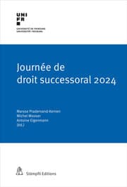 Cover von Journée de droit successoral 2024