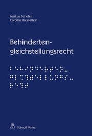 Cover von Behindertengleichstellungsrecht