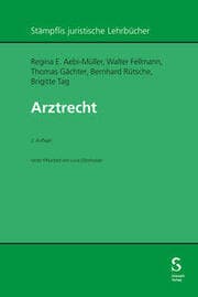 Cover von Arztrecht