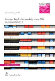Cover von Luzerner Tag des Stockwerkeigentums 2014