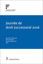 Cover von Journée de droit successoral 2016