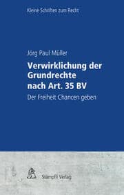 Cover von Verwirklichung der Grundrechte nach Art. 35 BV