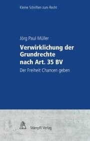 Cover von Verwirklichung der Grundrechte nach Art. 35 BV