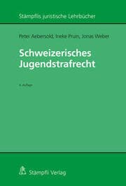Cover von Schweizerisches Jugendstrafrecht