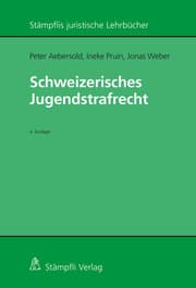 Cover von Schweizerisches Jugendstrafrecht