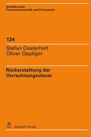 Cover von Rückerstattung der Verrechnungssteuer