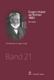 Cover von Eugen Huber als Richter 1883