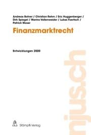 Cover von Finanzmarktrecht