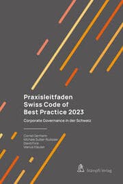 Cover von Praxisleitfaden Swiss Code of Best Practice 2023