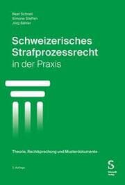 Cover von Schweizerisches Strafprozessrecht in der Praxis