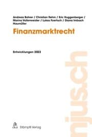 Cover von Finanzmarktrecht
