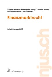 Cover von Finanzmarktrecht