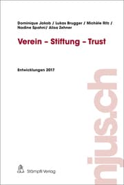 Cover von Verein - Stiftung - Trust