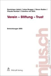 Cover von Verein - Stiftung - Trust