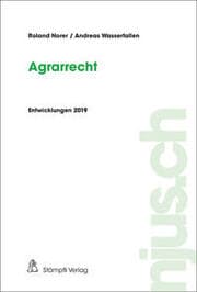 Cover von njus Agrarrecht / Agrarrecht, Entwicklungen 2019