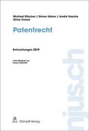 Cover von njus Patentrecht / Patentrecht, Entwicklungen 2019