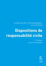 Cover von Dispositions de responsabilité civile