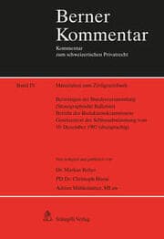 Cover von Materialien zum Zivilgesetzbuch Band IV