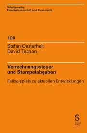 Cover von Verrechnungssteuer und Stempelabgaben