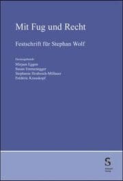 Cover von Mit Fug und Recht
