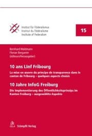 Cover von 10 ans LInf Fribourg / 10 Jahre InfoG Freiburg