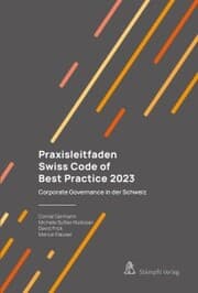 Cover von Praxisleitfaden Swiss Code of Best Practice 2023