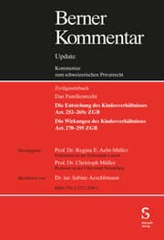 Cover von Kindesrecht, Art. 252-295 ZGB, Grundwerk
