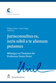 Cover von Jurisconsultus es, iuris nihil a te alienum putamus