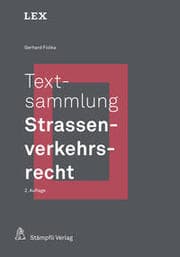 Cover von Textsammlung Strassenverkehrsrecht