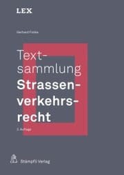 Cover von Textsammlung Strassenverkehrsrecht
