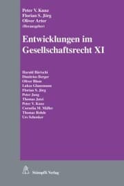 Cover von Entwicklungen im Gesellschaftsrecht XI