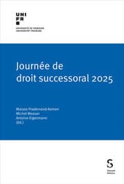 Cover von Journée de droit successoral 2025