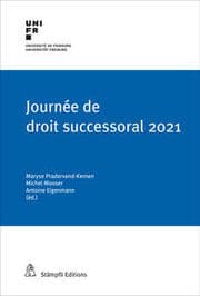Cover von Journée de droit successoral 2021