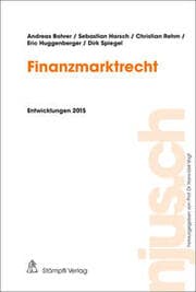Cover von Finanzmarktrecht