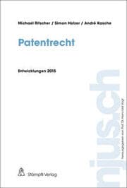 Cover von Patentrecht