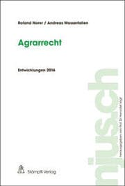 Cover von Agrarrecht