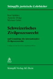 Cover von Schweizerisches Zivilprozessrecht