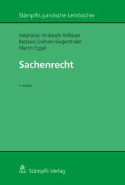 Cover von Sachenrecht