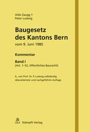 Cover von Baugesetz des Kantons Bern