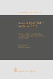Cover von Kunst & Recht 2011 / Art & Law 2011
