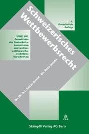 Cover von Schweizerisches Wettbewerbsrecht